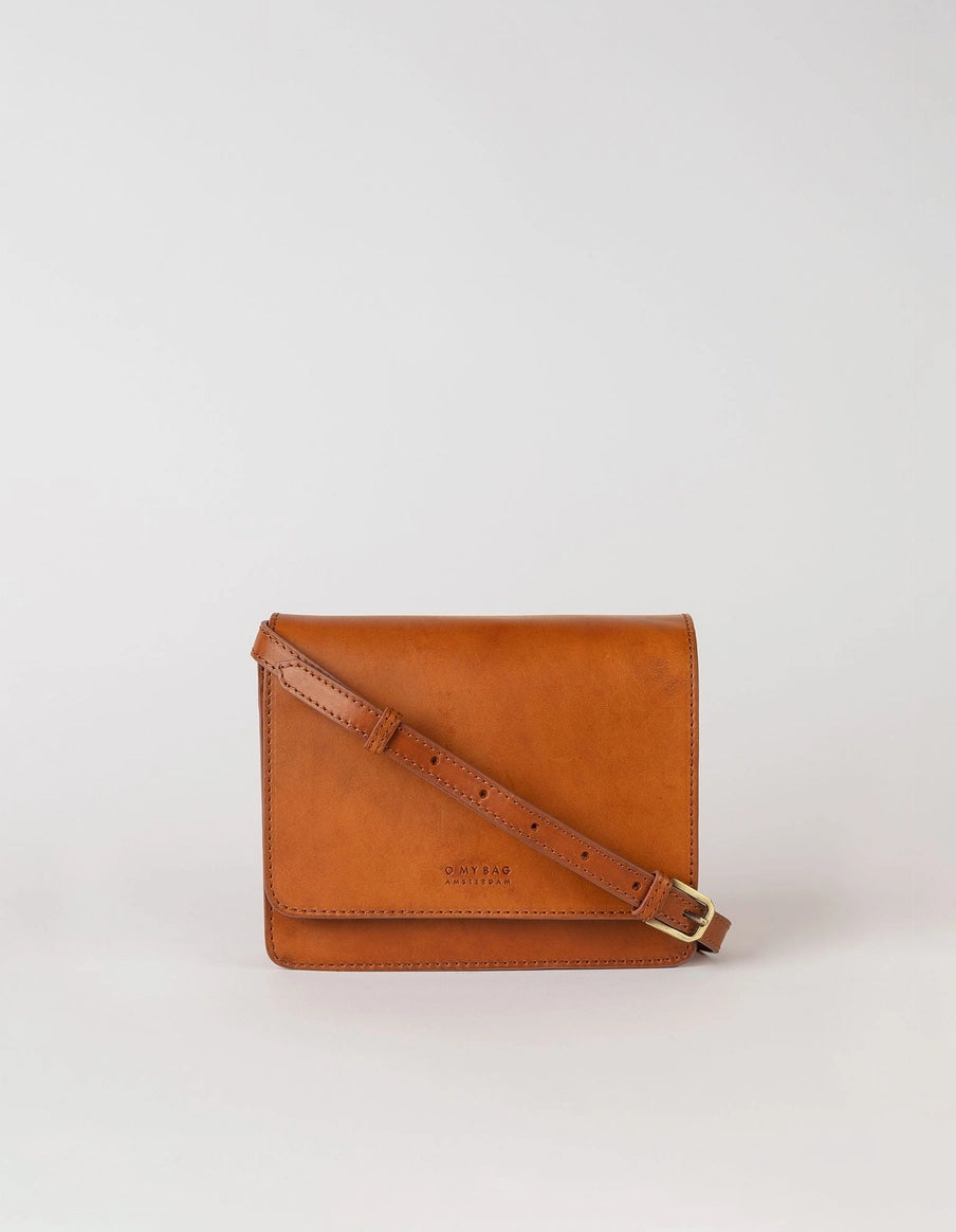 Audrey Mini - Cognac Classic Leather