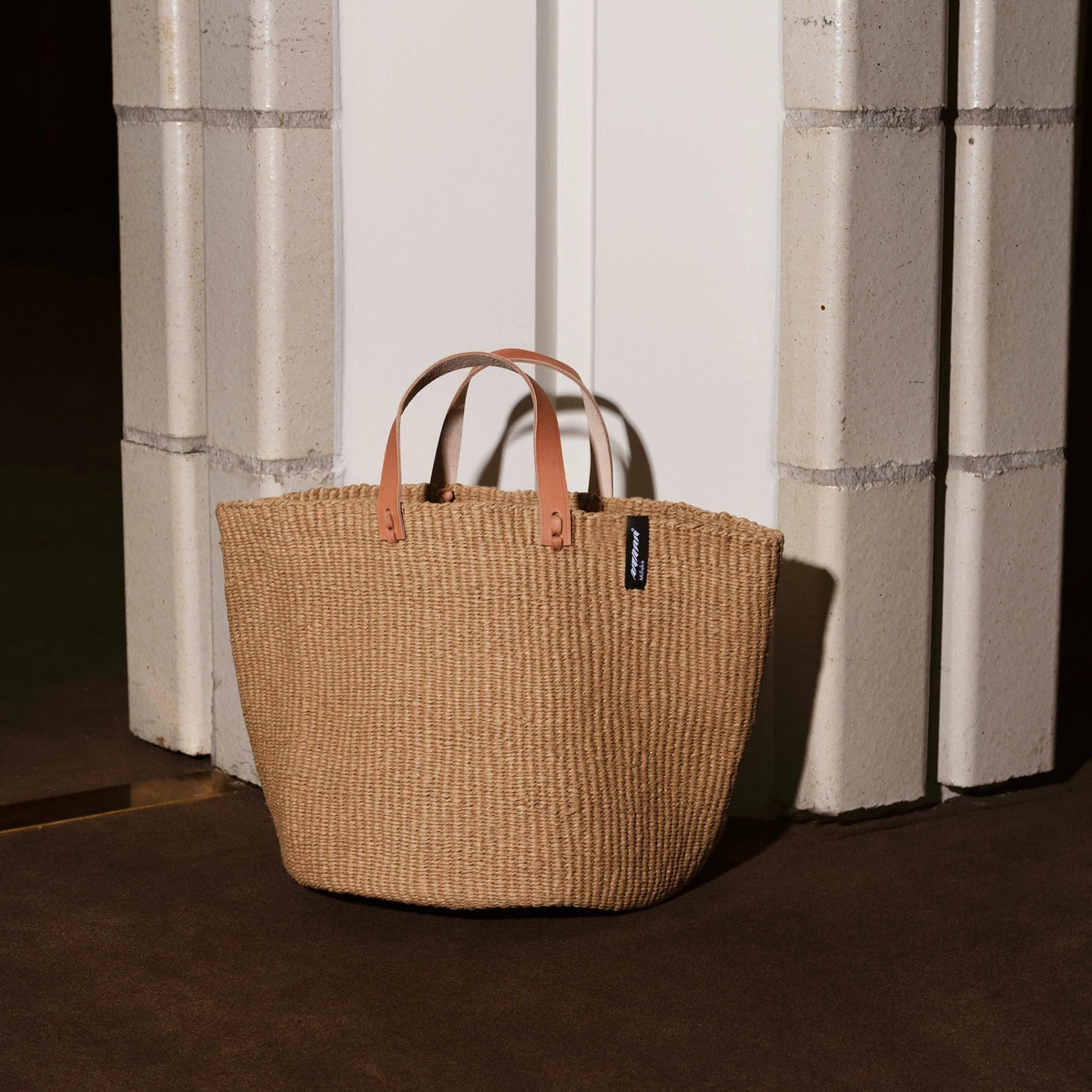 Kiondo Market Basket - Brown - Medium