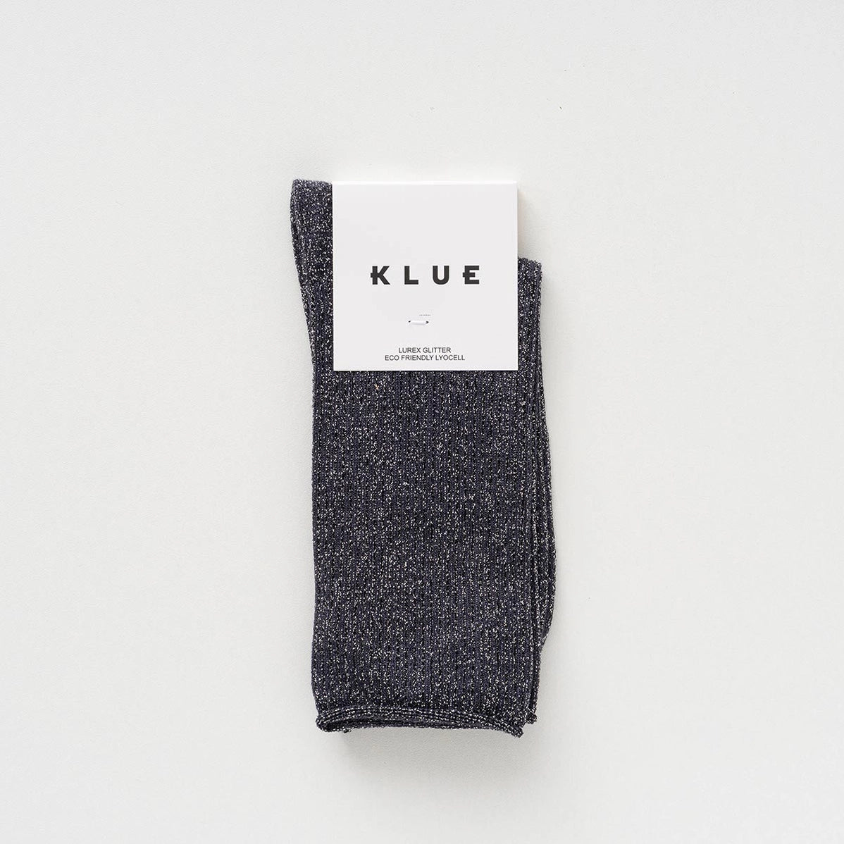 Glitter Lurex Socks in Eco-Friendly Lyocell - Grey
