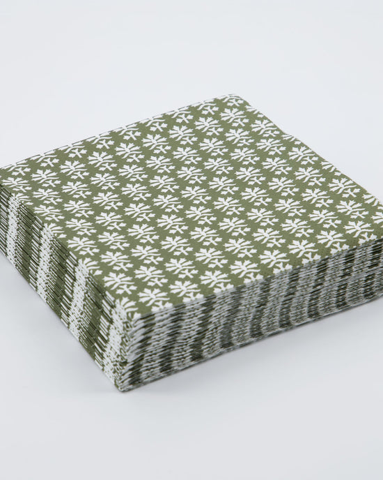 KAPE Napkins - Olive Green