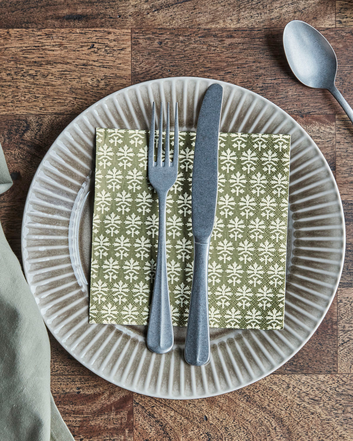 KAPE Napkins - Olive Green