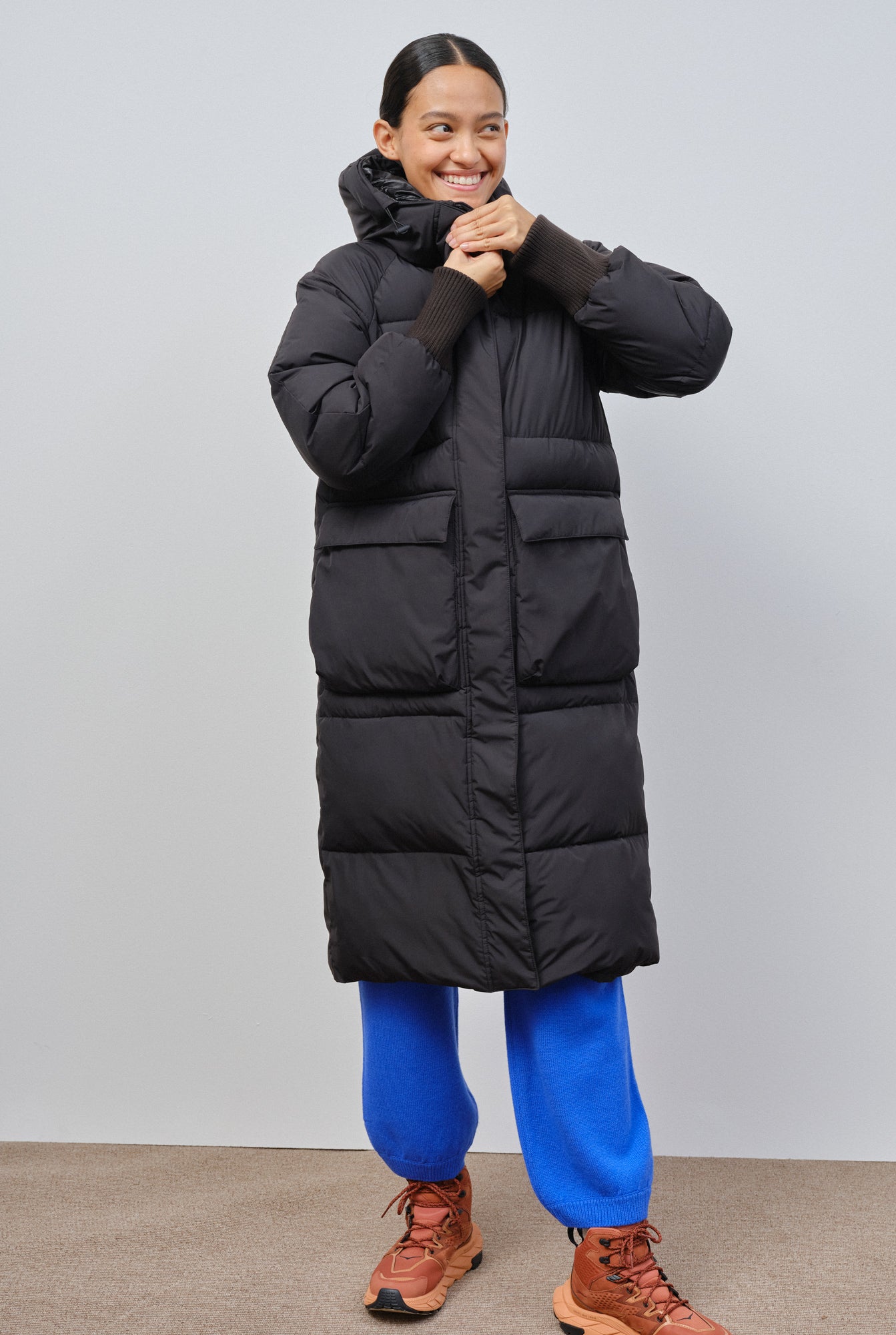 Ry Puffer Parka - Schwarz