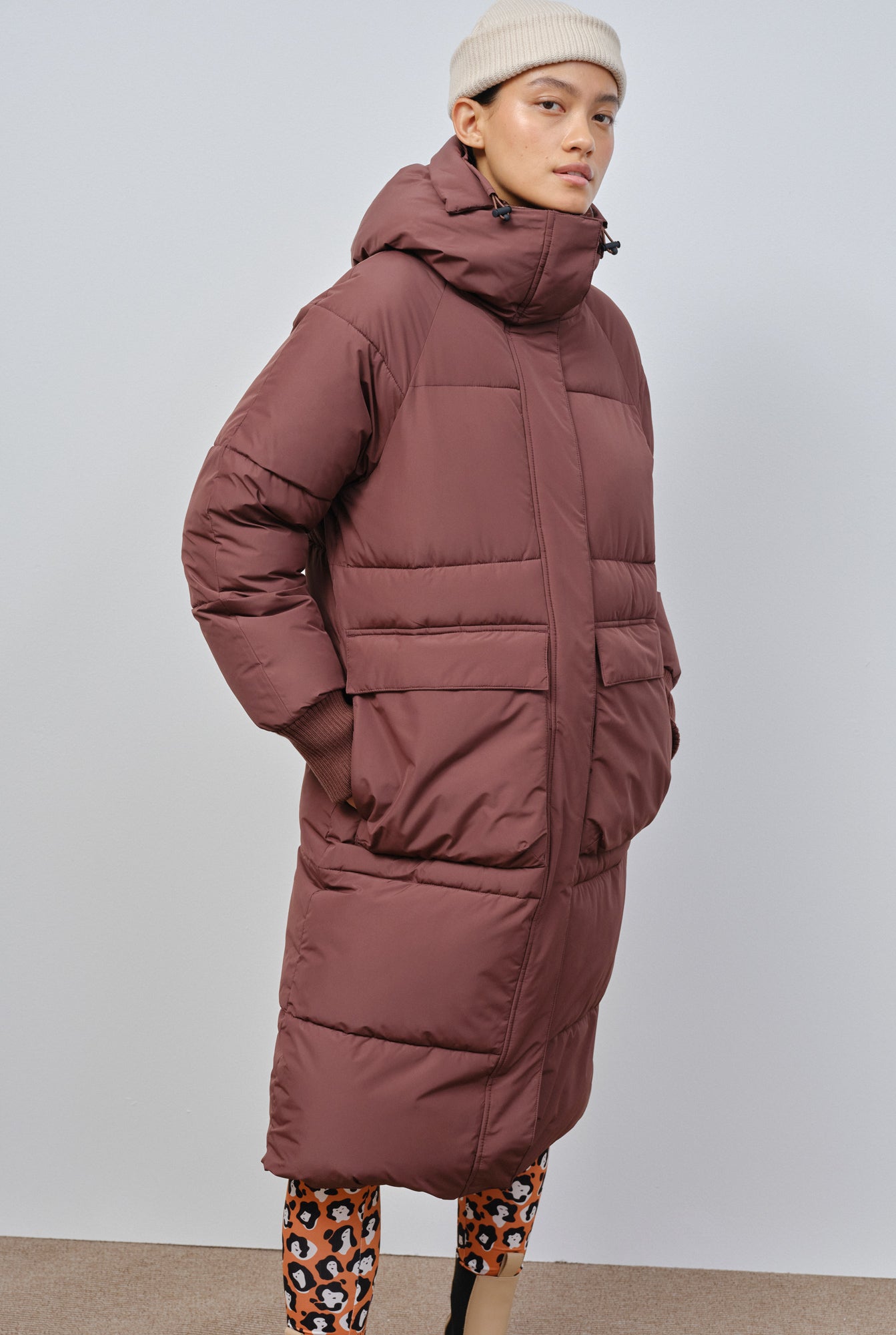 Ry Puffer Parka - Truffle