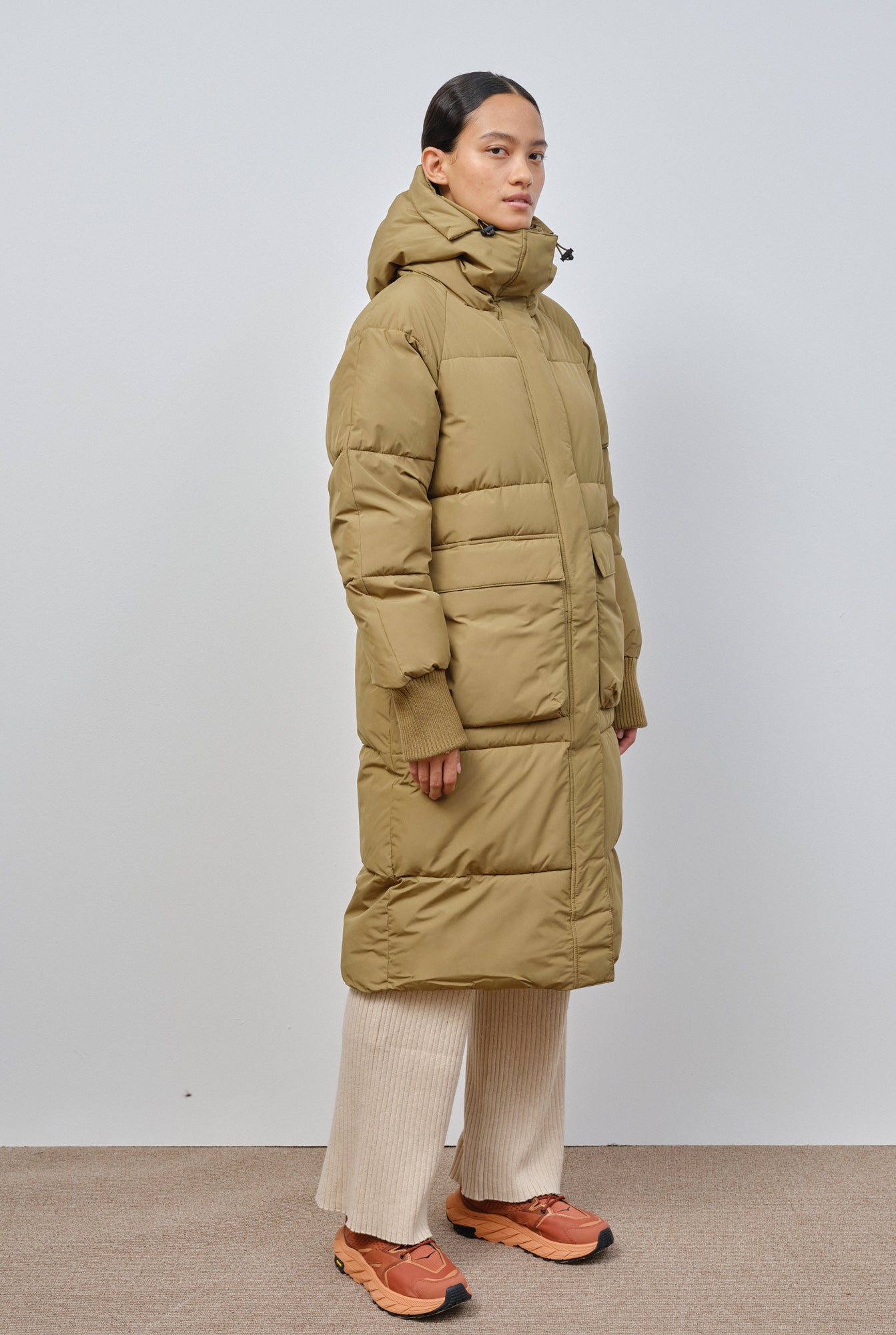 Ry Puffer Parka - Wood