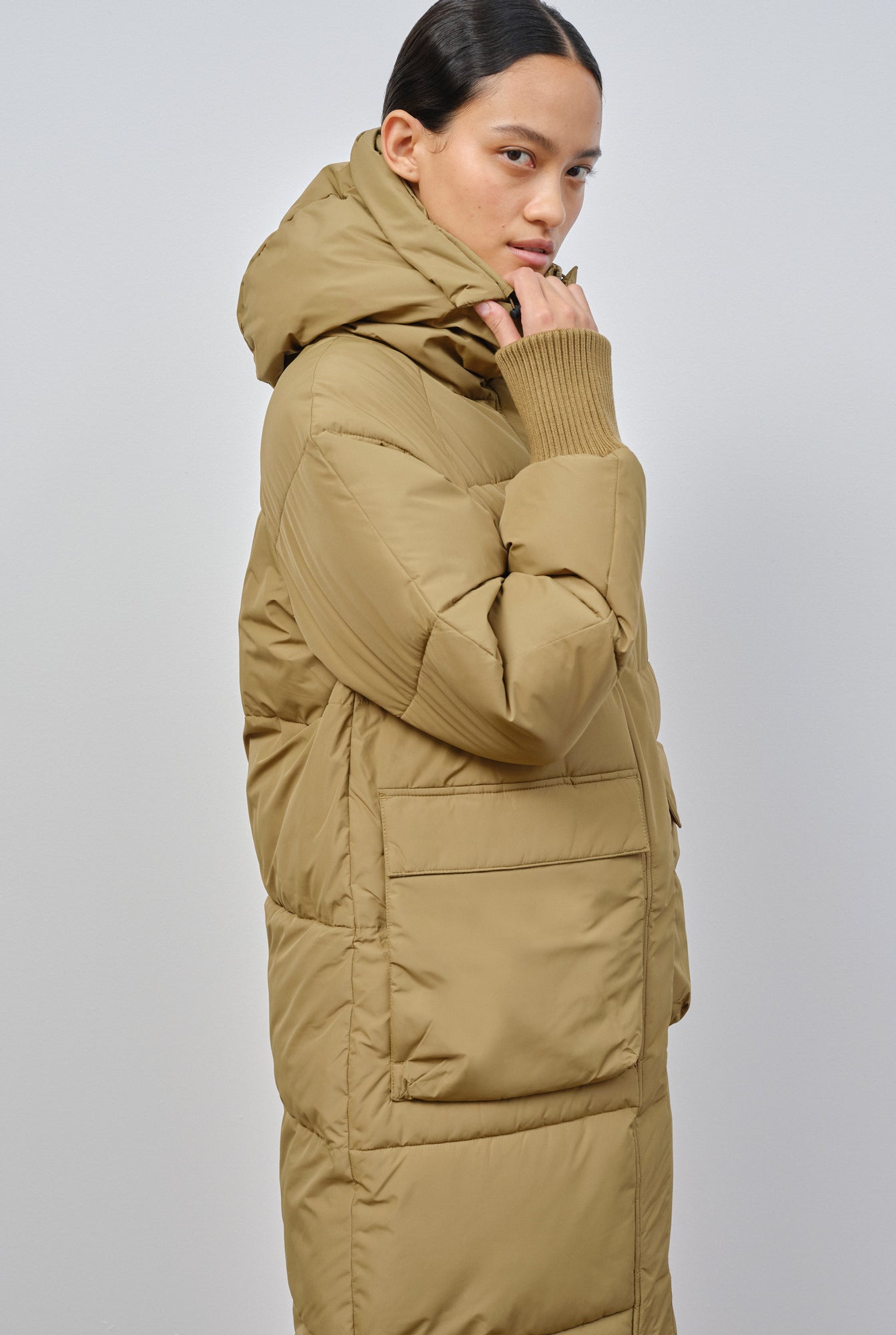 Ry Puffer Parka - Wood