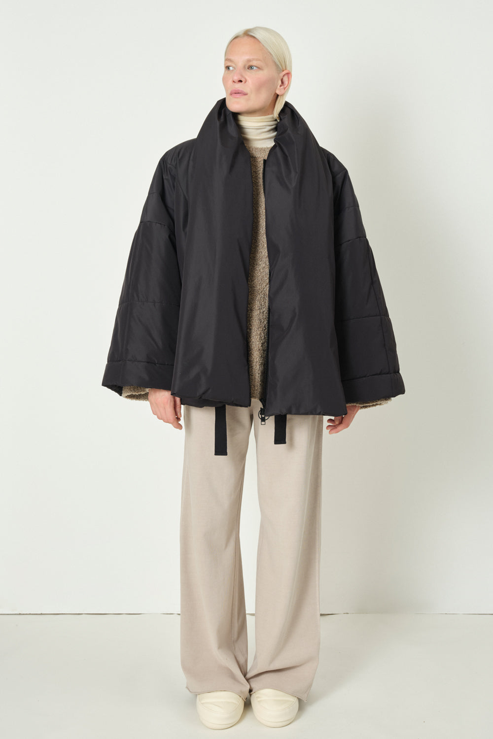 Fu Pufferjacke - Schwarz