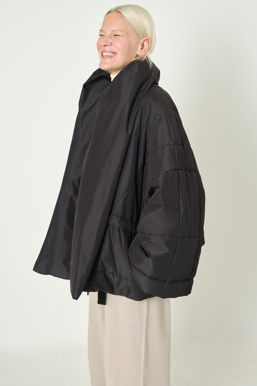 Fu Pufferjacke - Schwarz