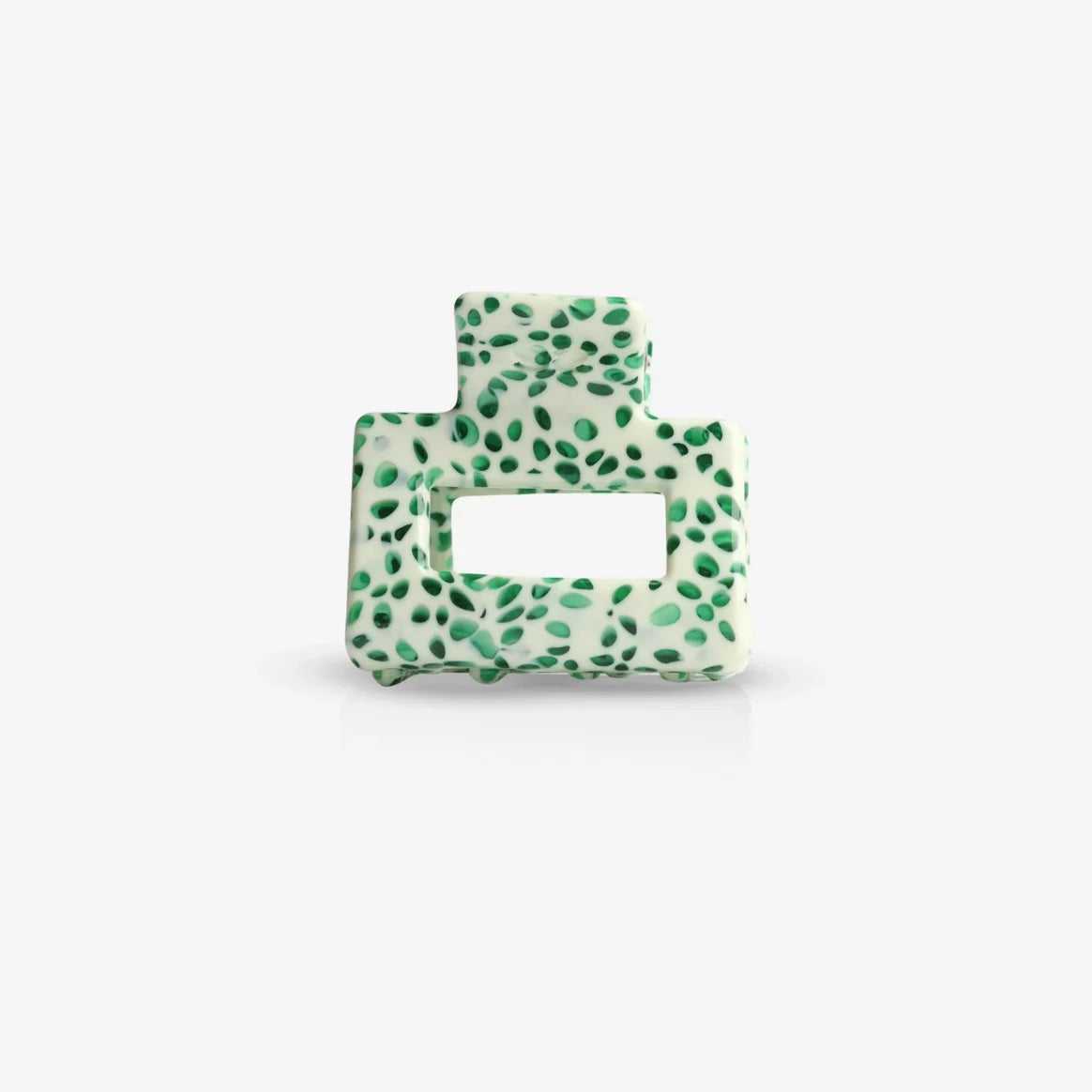 Hair Clip - Christmas - Lib Olive Dott