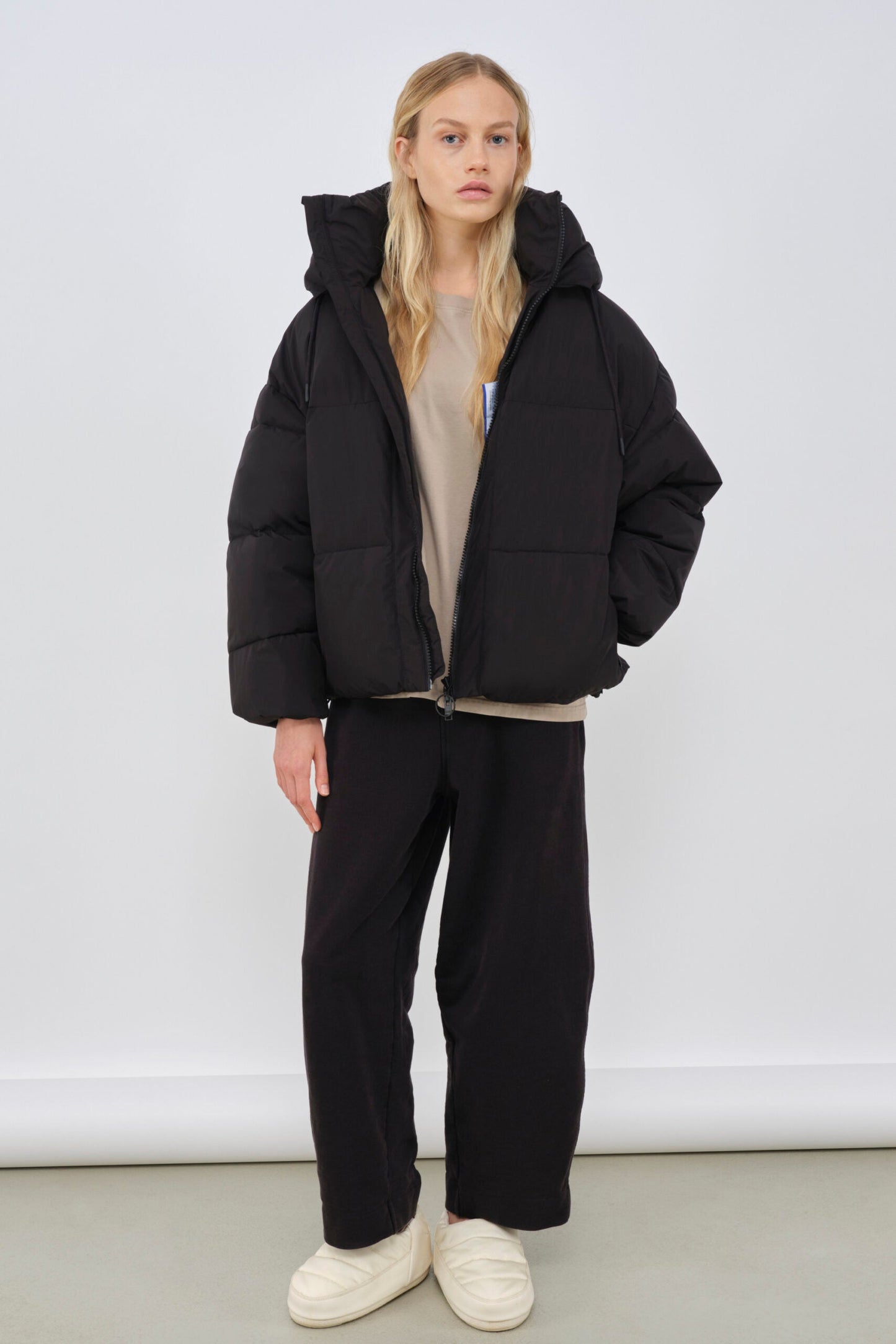 Zonza Puffer Jacket - Black