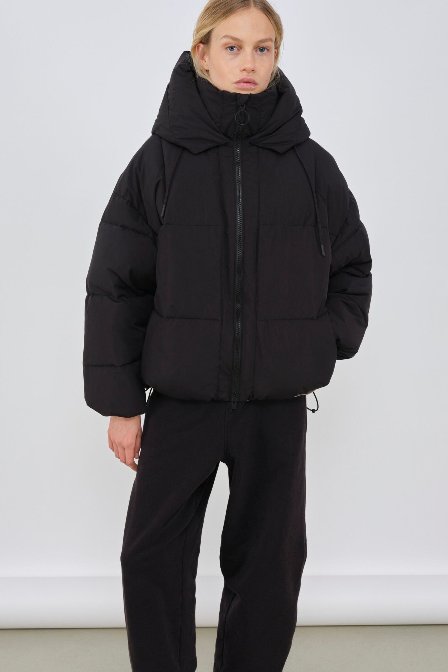 Zonza Puffer Jacket - Black