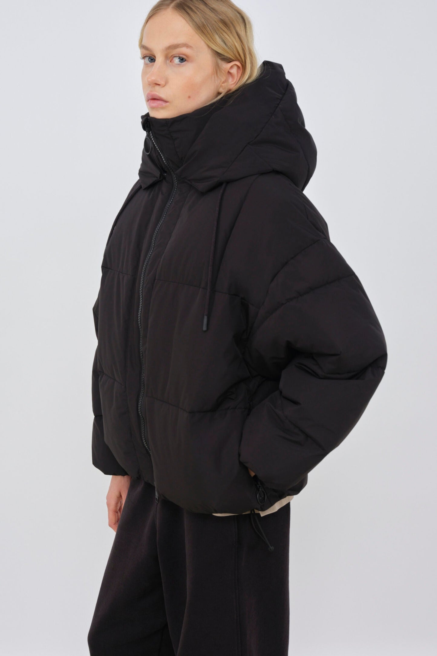 Zonza Puffer Jacket - Black