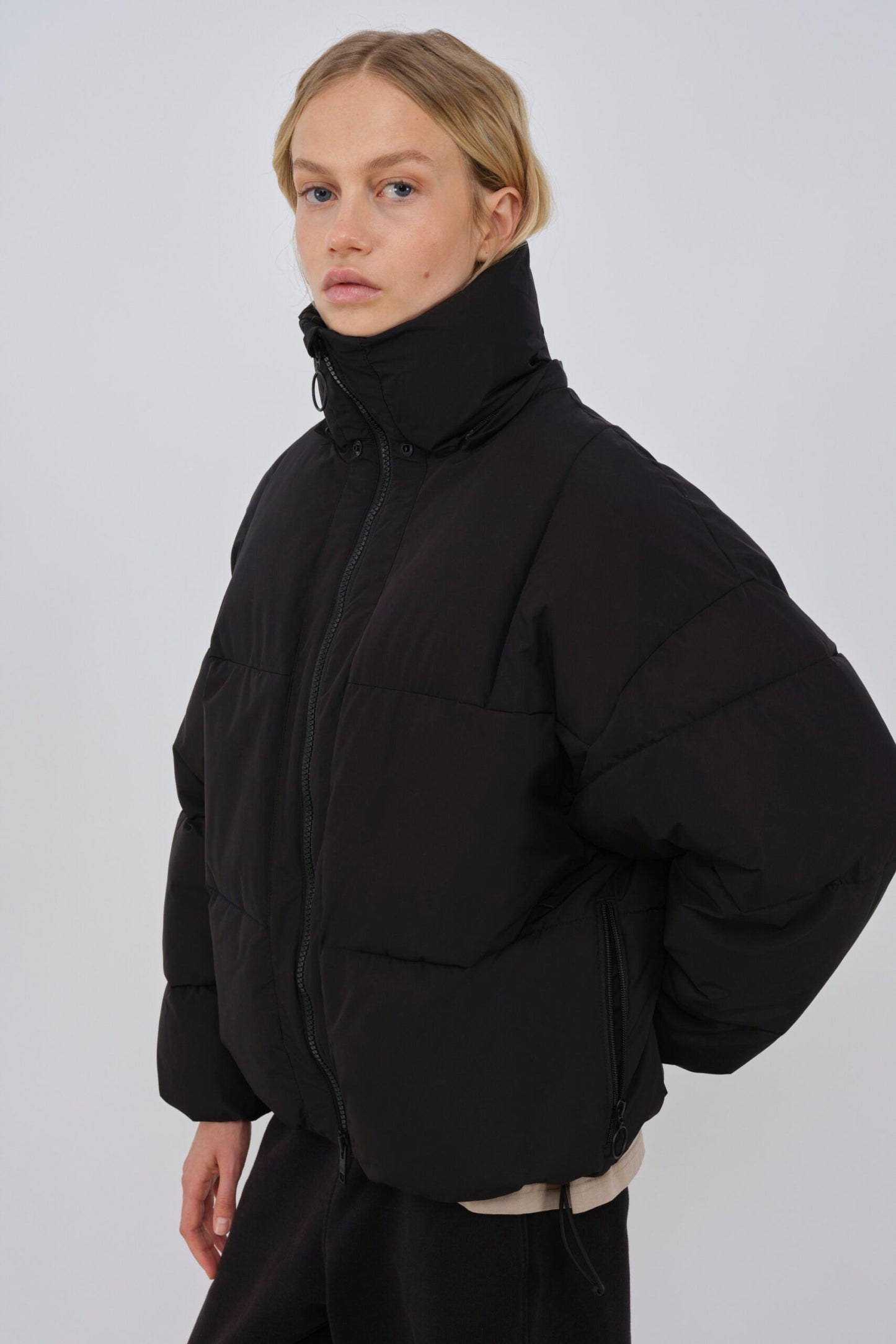 Zonza Puffer Jacket - Black