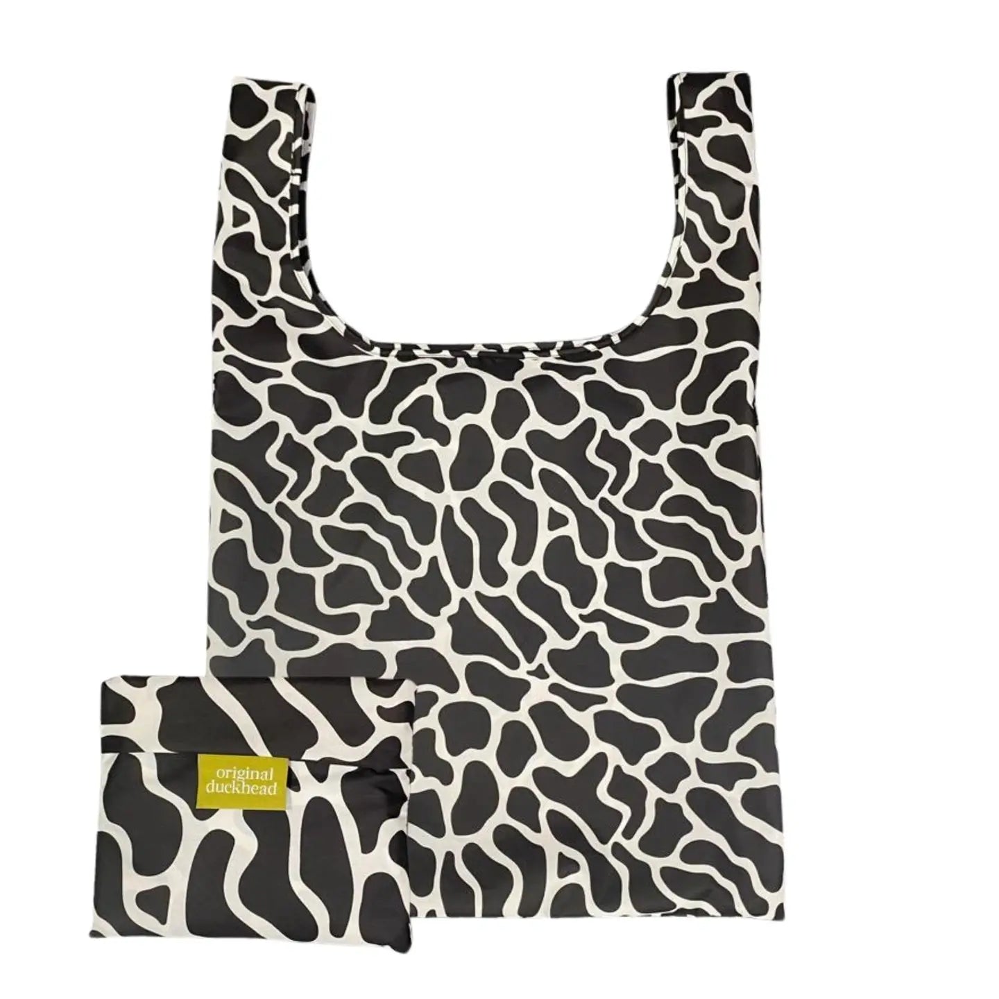 Ripples Eco-friendly Reusable Tote Bag - Black & White