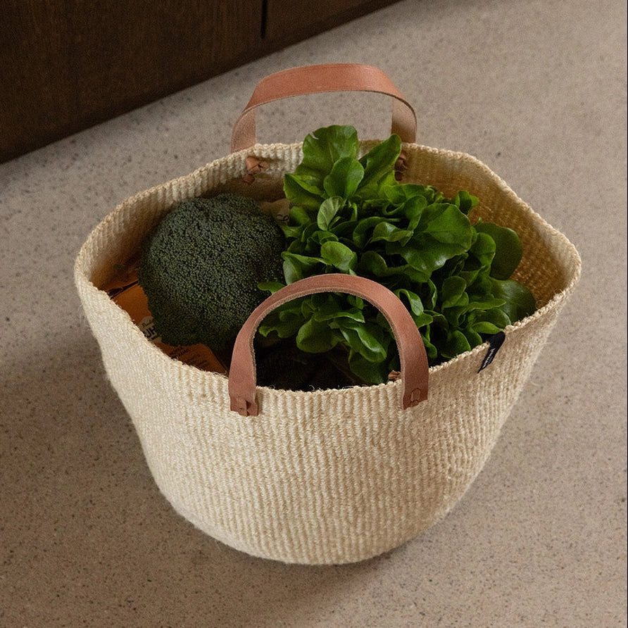 Kiondo Market Basket - Natural - Medium