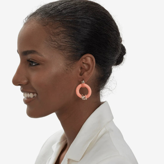 Joule Earrings - Watermelon Pink