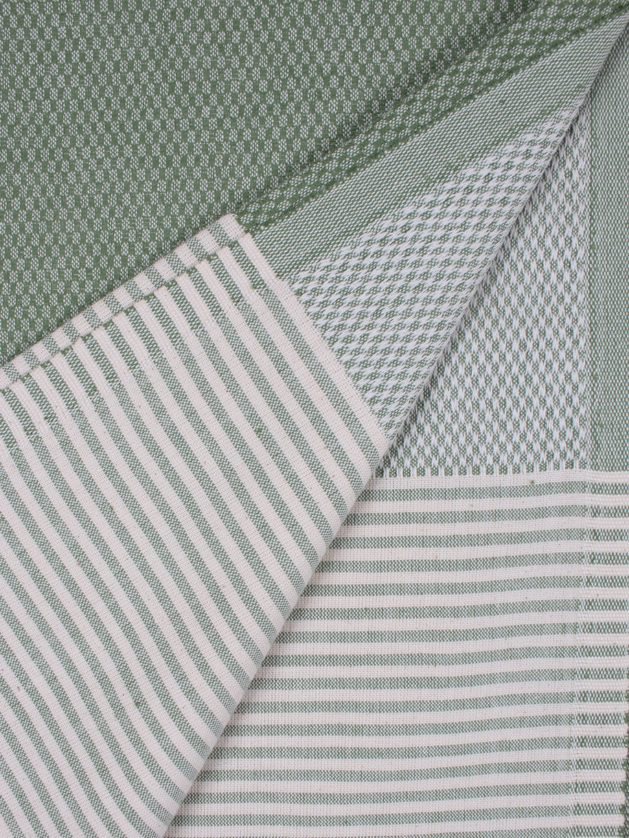 Amalfi Cotton Hammam Towel - Olive