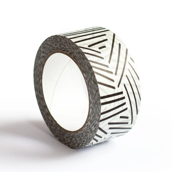 White Packing Tape - Printed Hatch