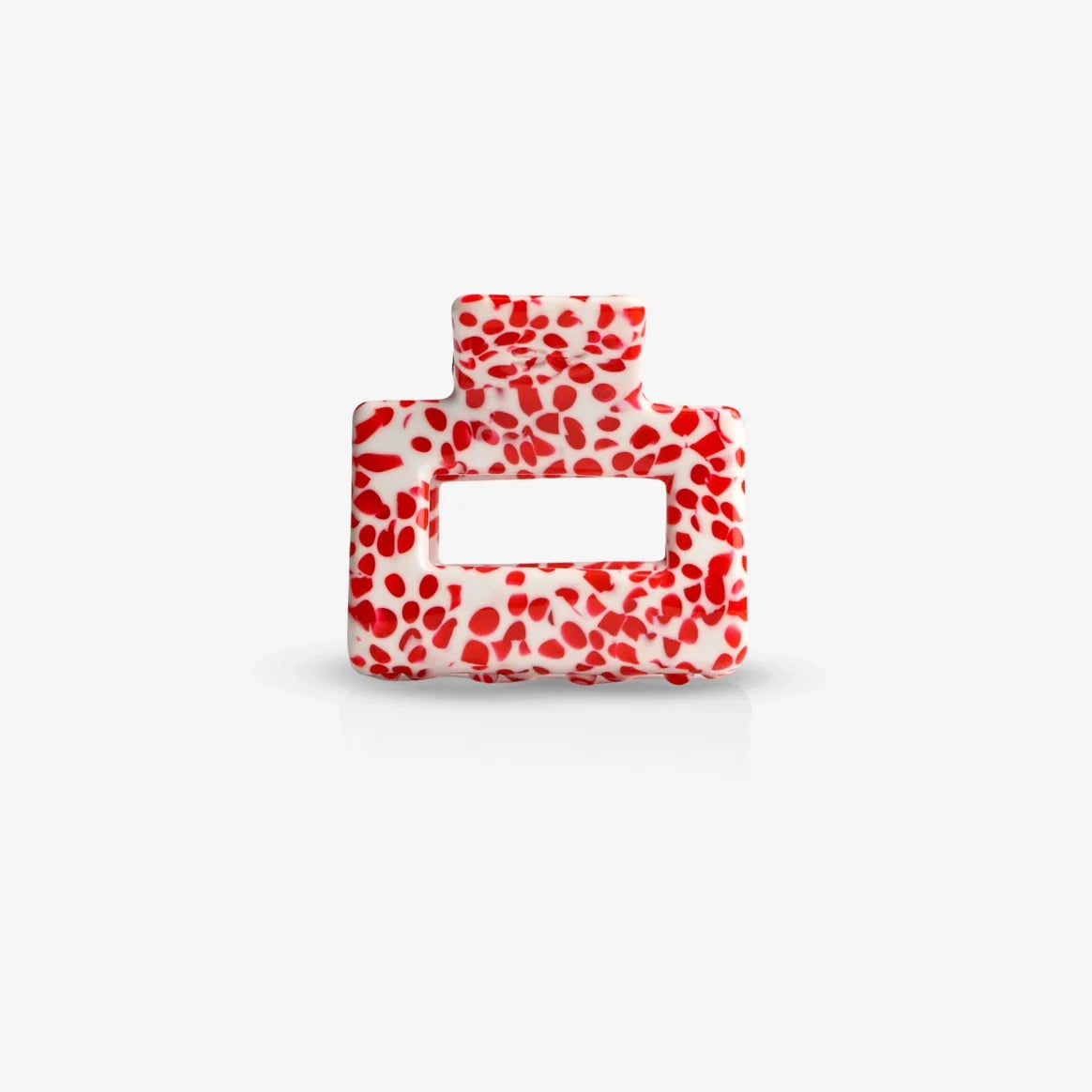 Hair Clip - Christmas - Lib Cherry Dott