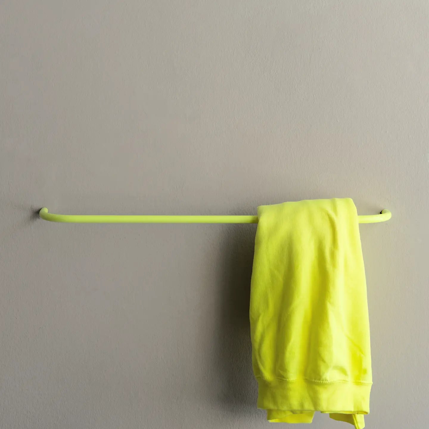 Towel Rail 02  - Neon Yellow