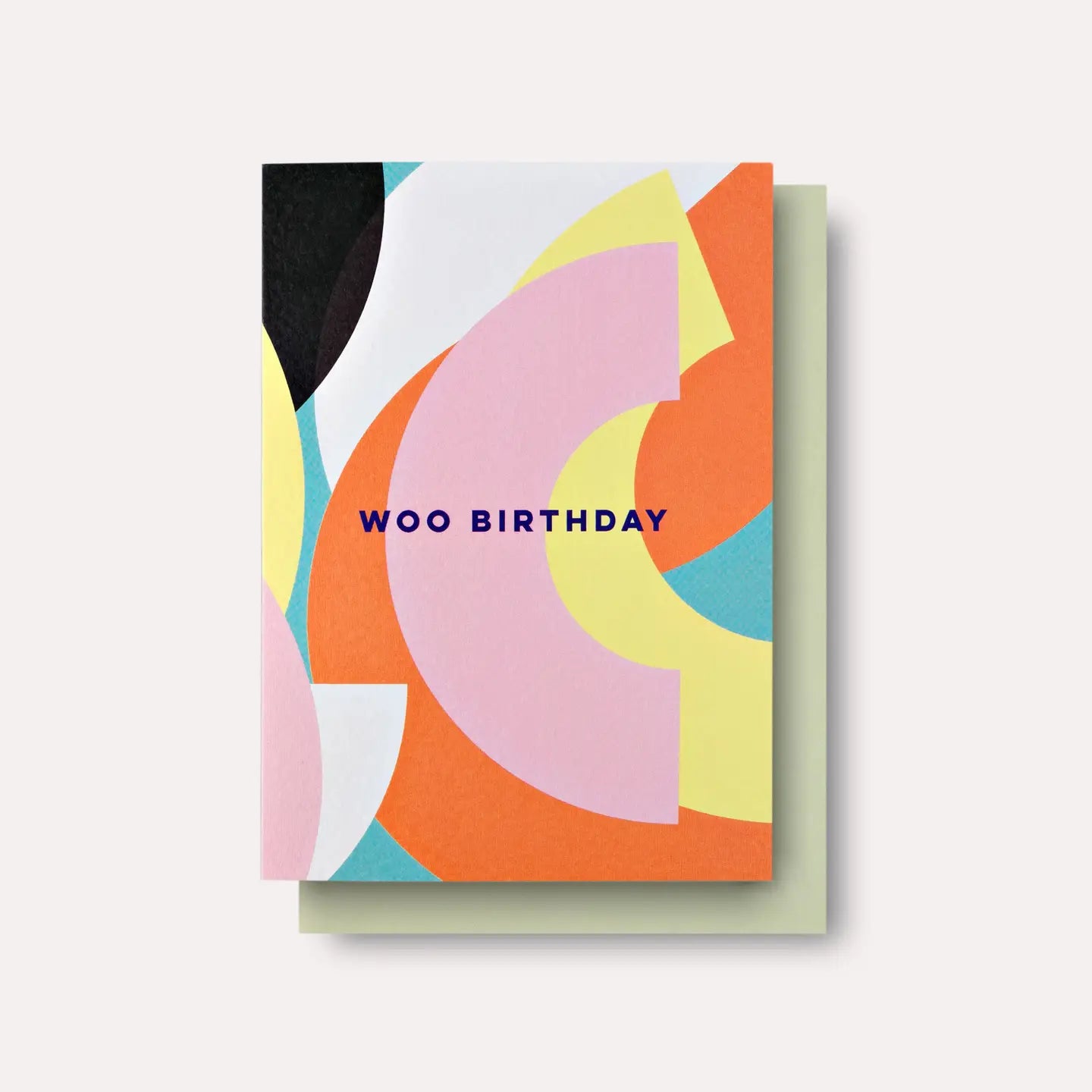 Woo Circles Birthday Card