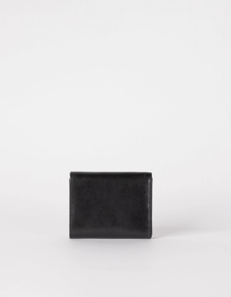 Ollie Wallet - Black Classic Leather