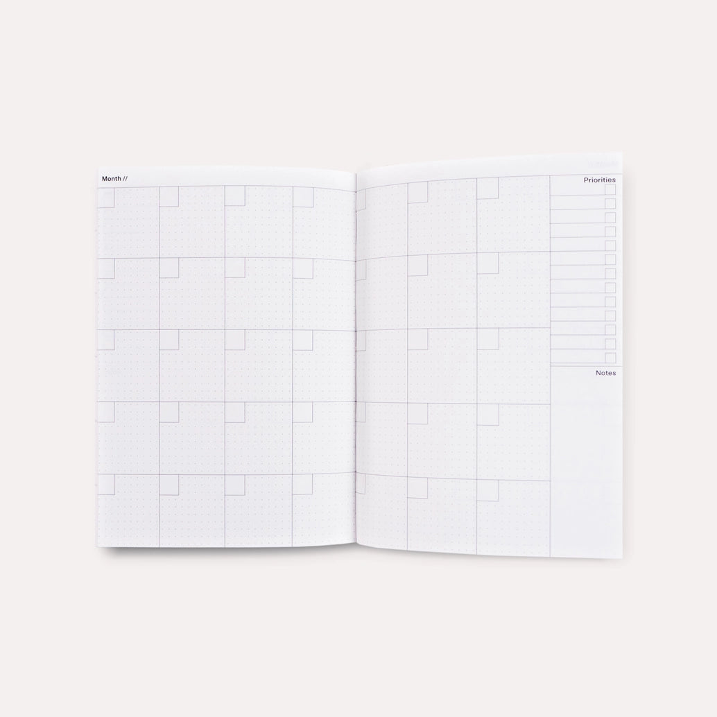 Hazy Pocket Undated Weekly Planner