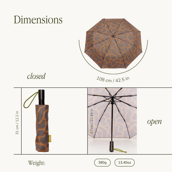 The Daily - Coffee Ripples - Premium Automatic Umbrella