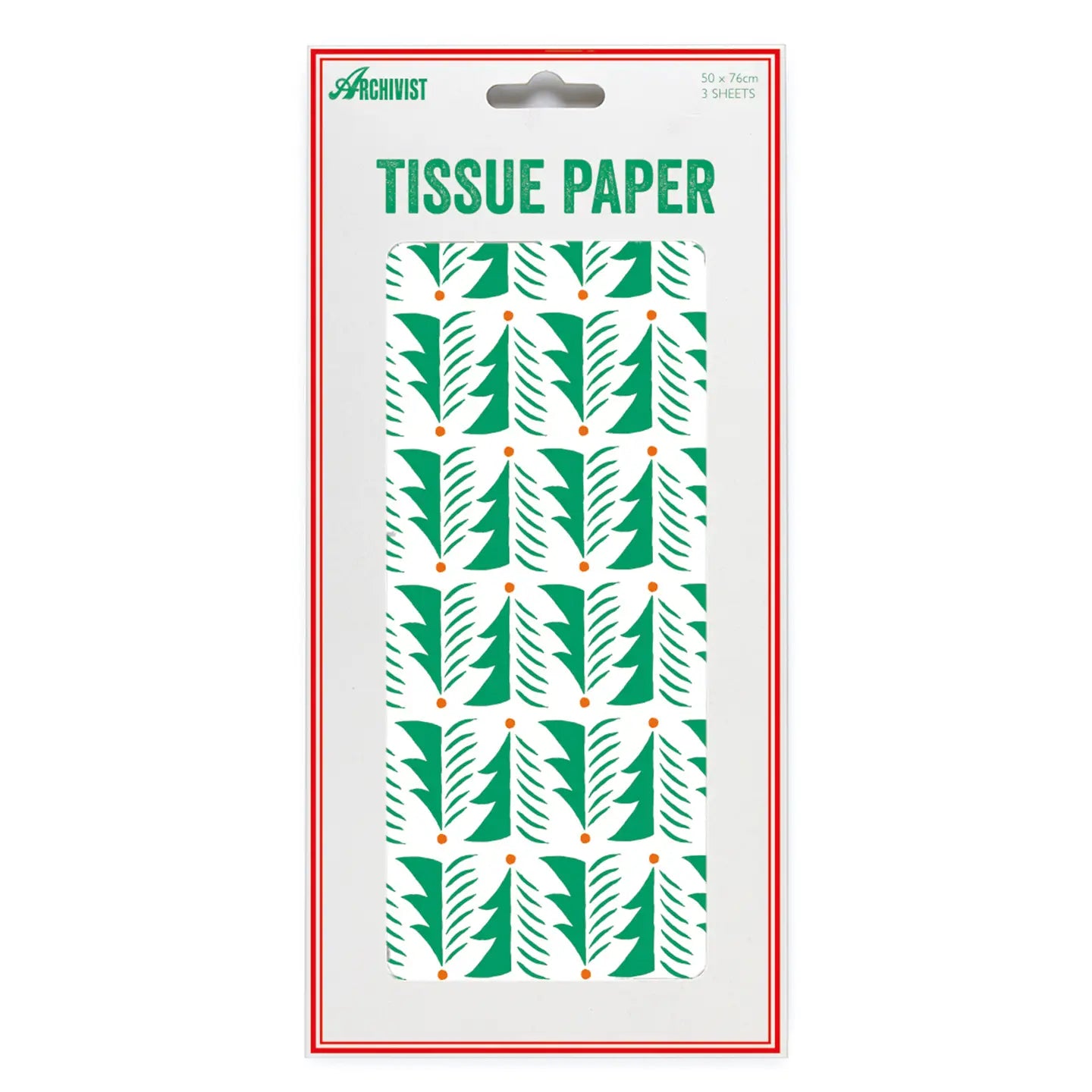 Conifer - Christmas - Tissue Paper (3 Sheets)