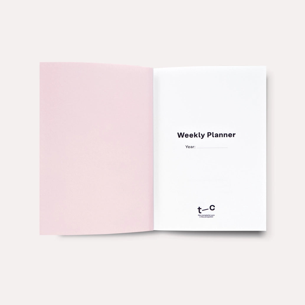 Hazy Pocket Undated Weekly Planner