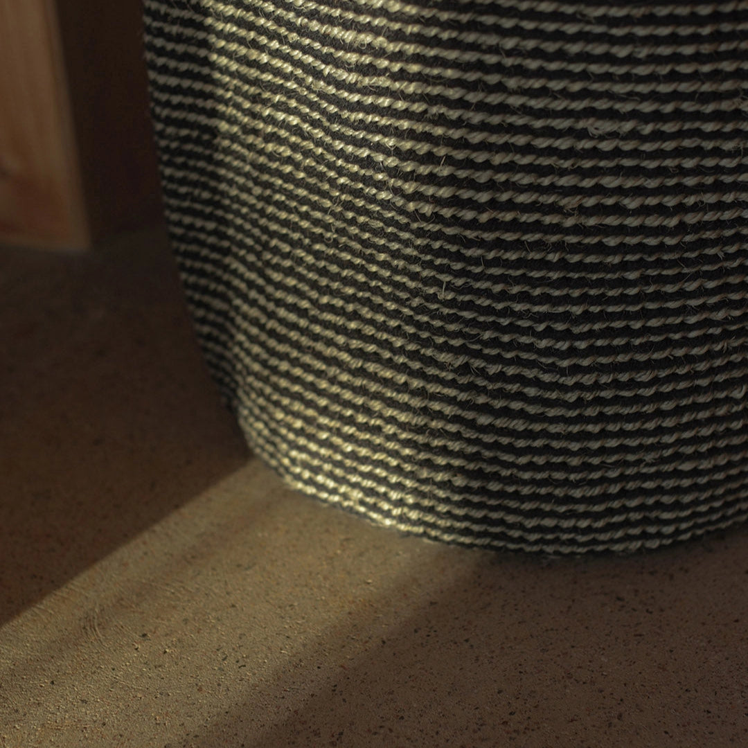 Pamba Market Basket - Grey Sisal - Large