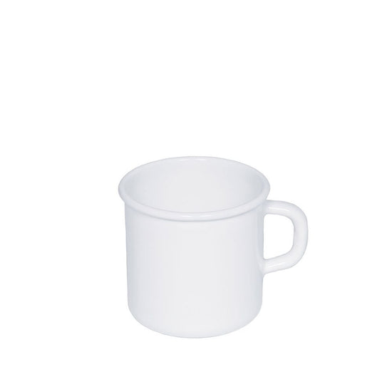 Pot with Handle / Drinking Cup - Classic - White