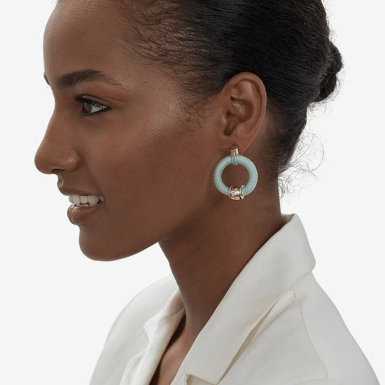 Joule Earrings - Ice Blue