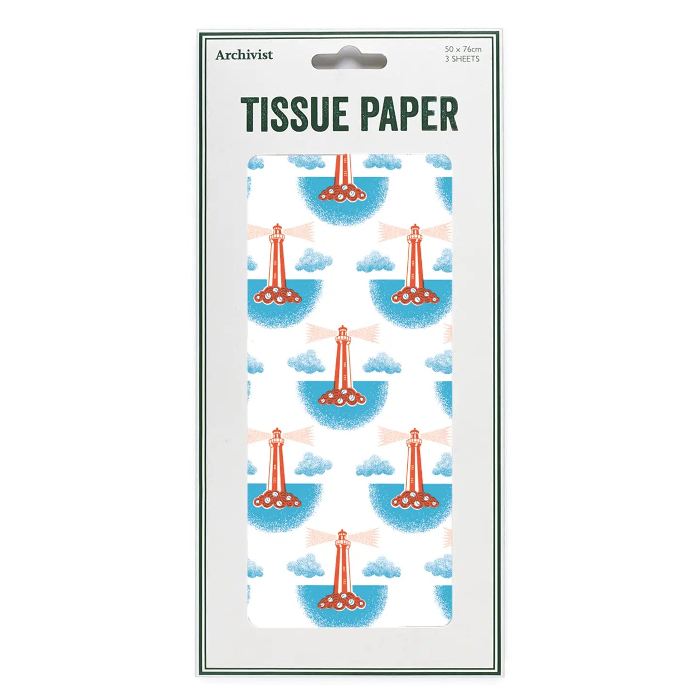 Lighthouse Tissue Paper (3 Sheets)