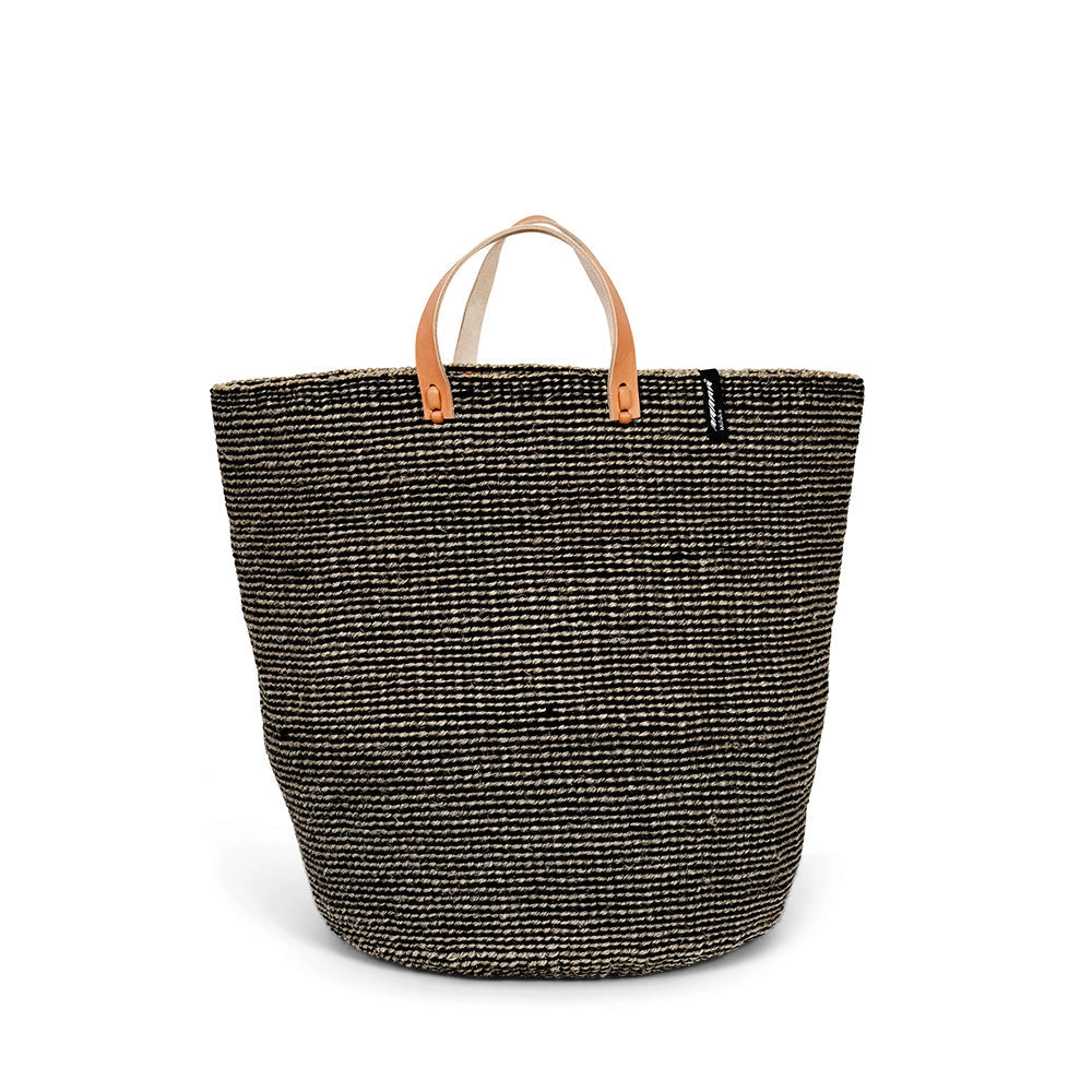 Pamba Market Basket - Grey Sisal - Large