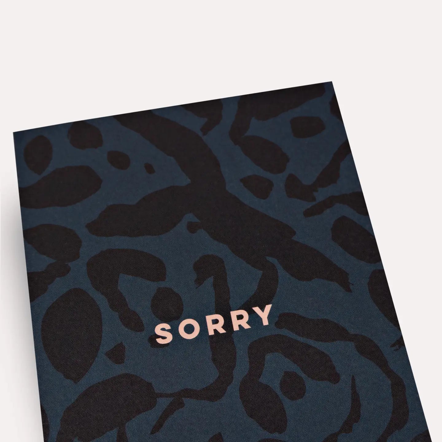 Inky Sorry Card