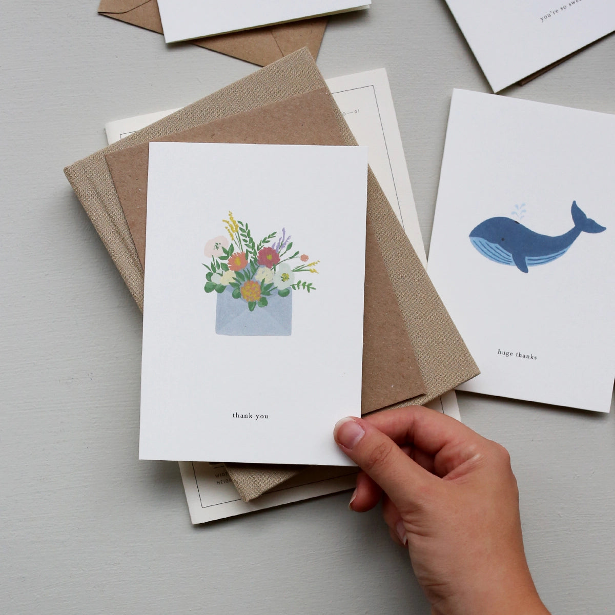 Greeting Card - Thank You Flowers