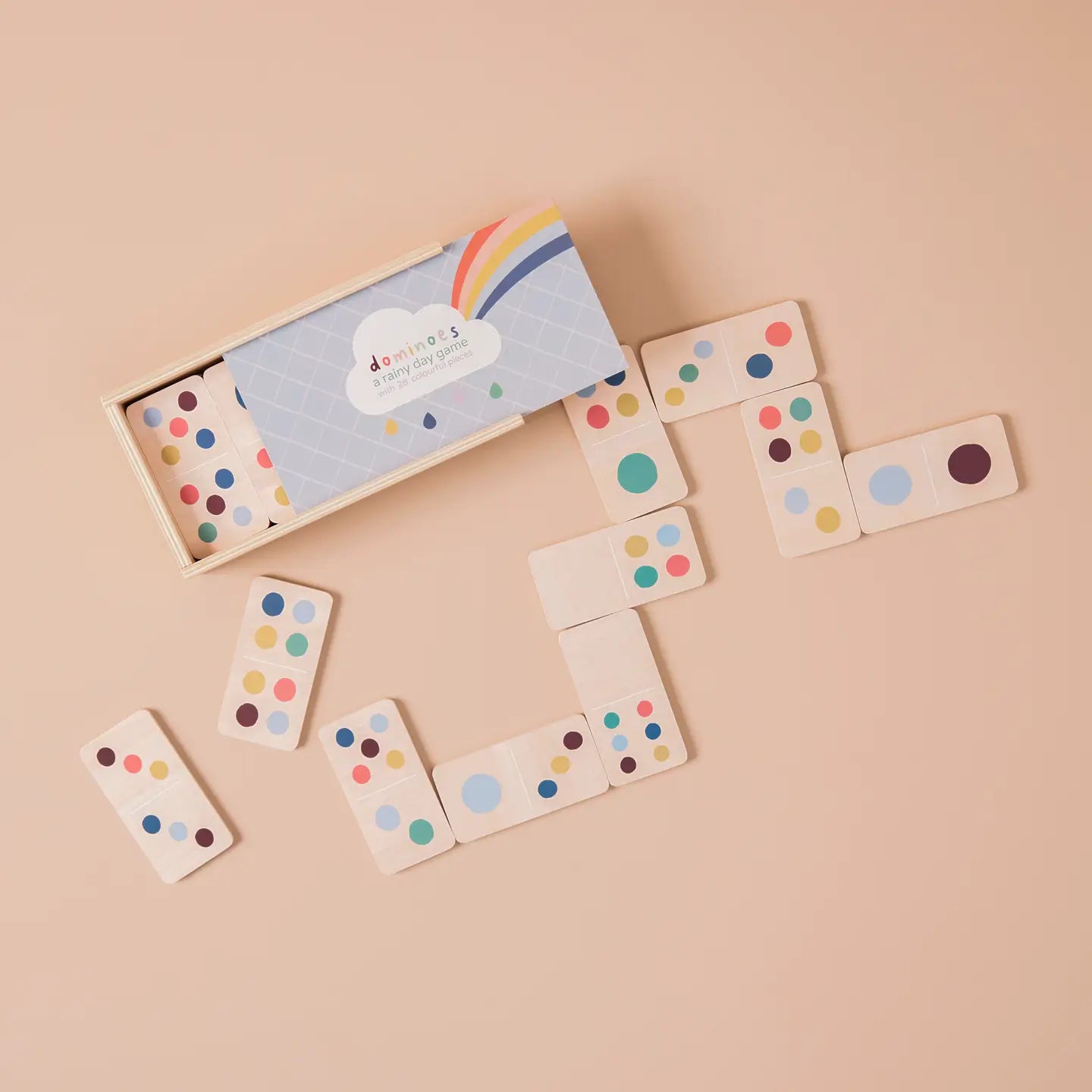 Wooden Domino Game