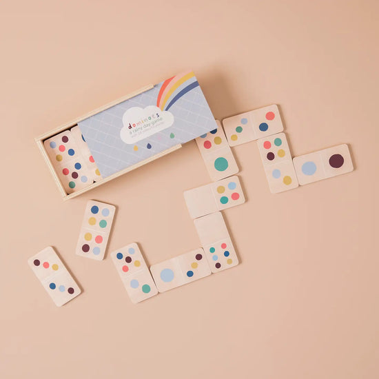 Wooden Domino Game