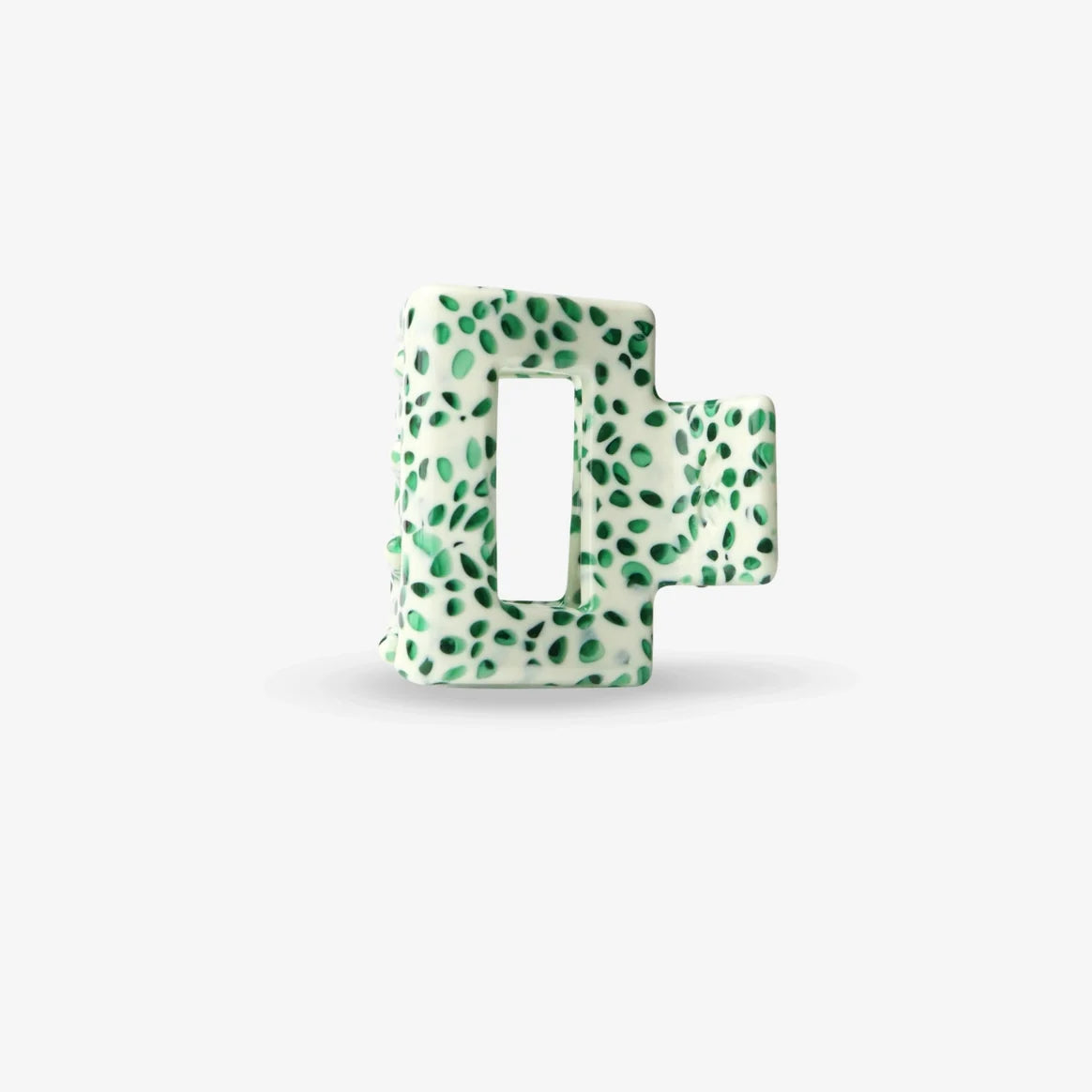 Hair Clip - Christmas - Lib Olive Dott