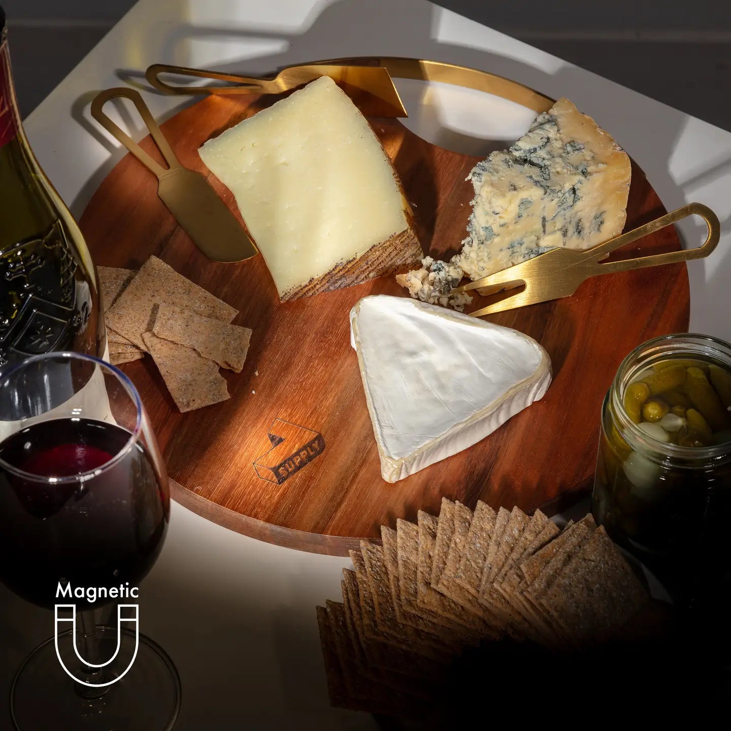 Magnetic Cheese & Charcuterie Board
