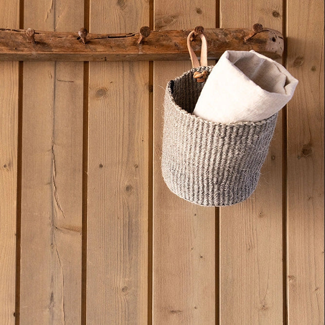 Kiondo Basket - Grey with Loop - X-Small