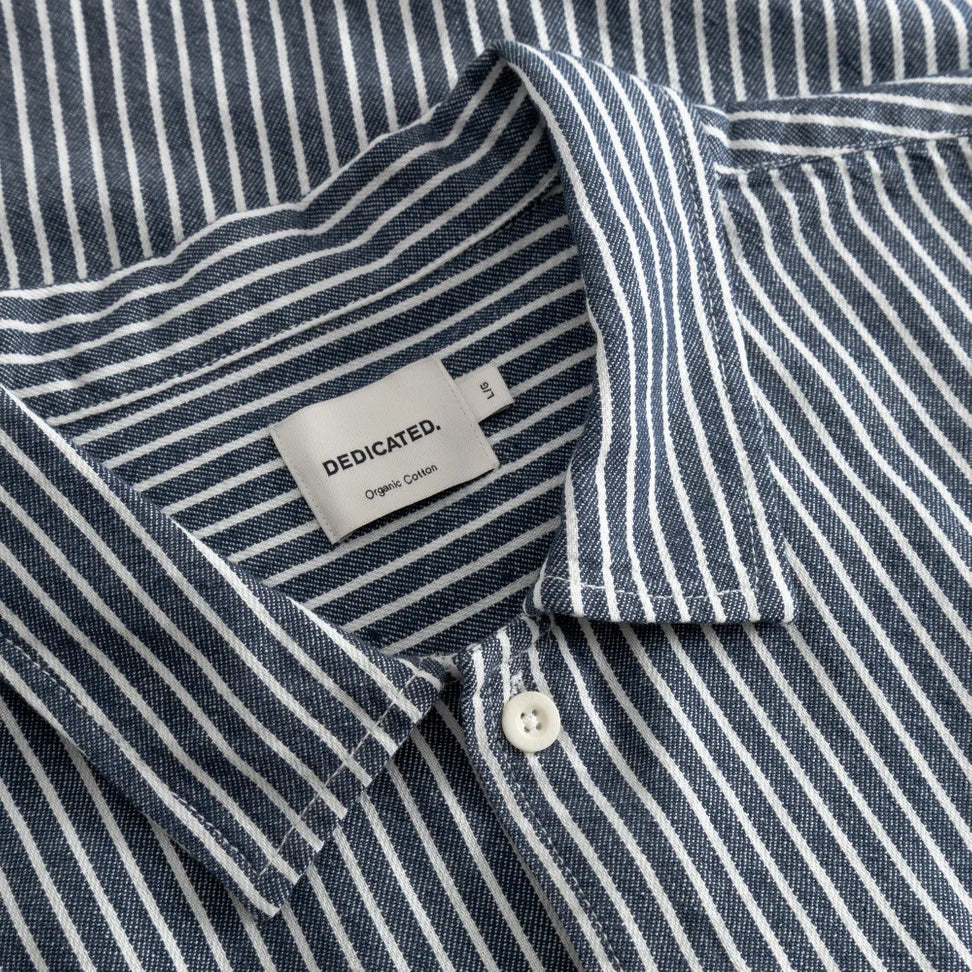 Shirt Brantevik Work Stripe - Blue