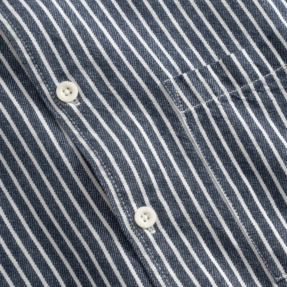 Shirt Brantevik Work Stripe - Blue