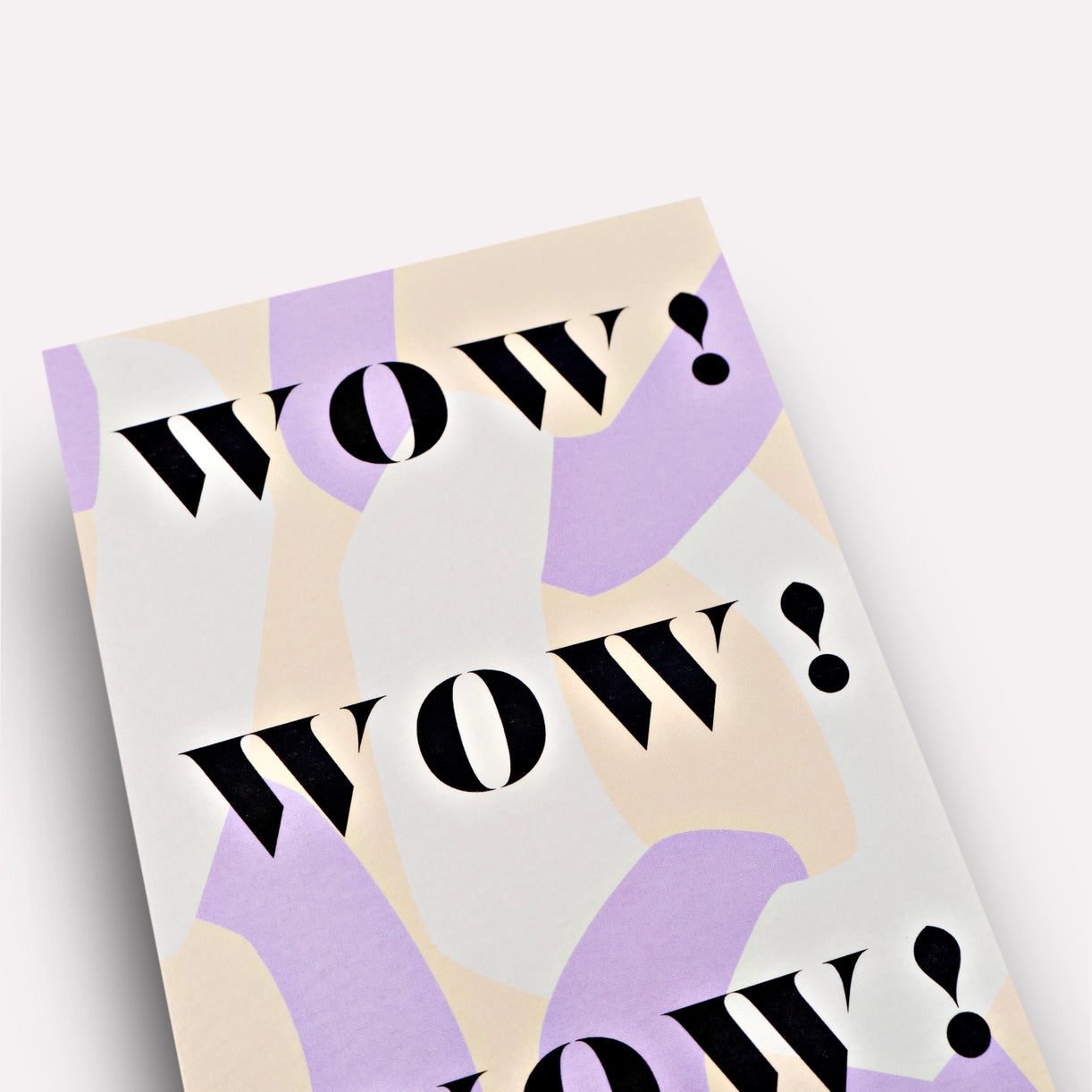 Wow Wow Wow Card