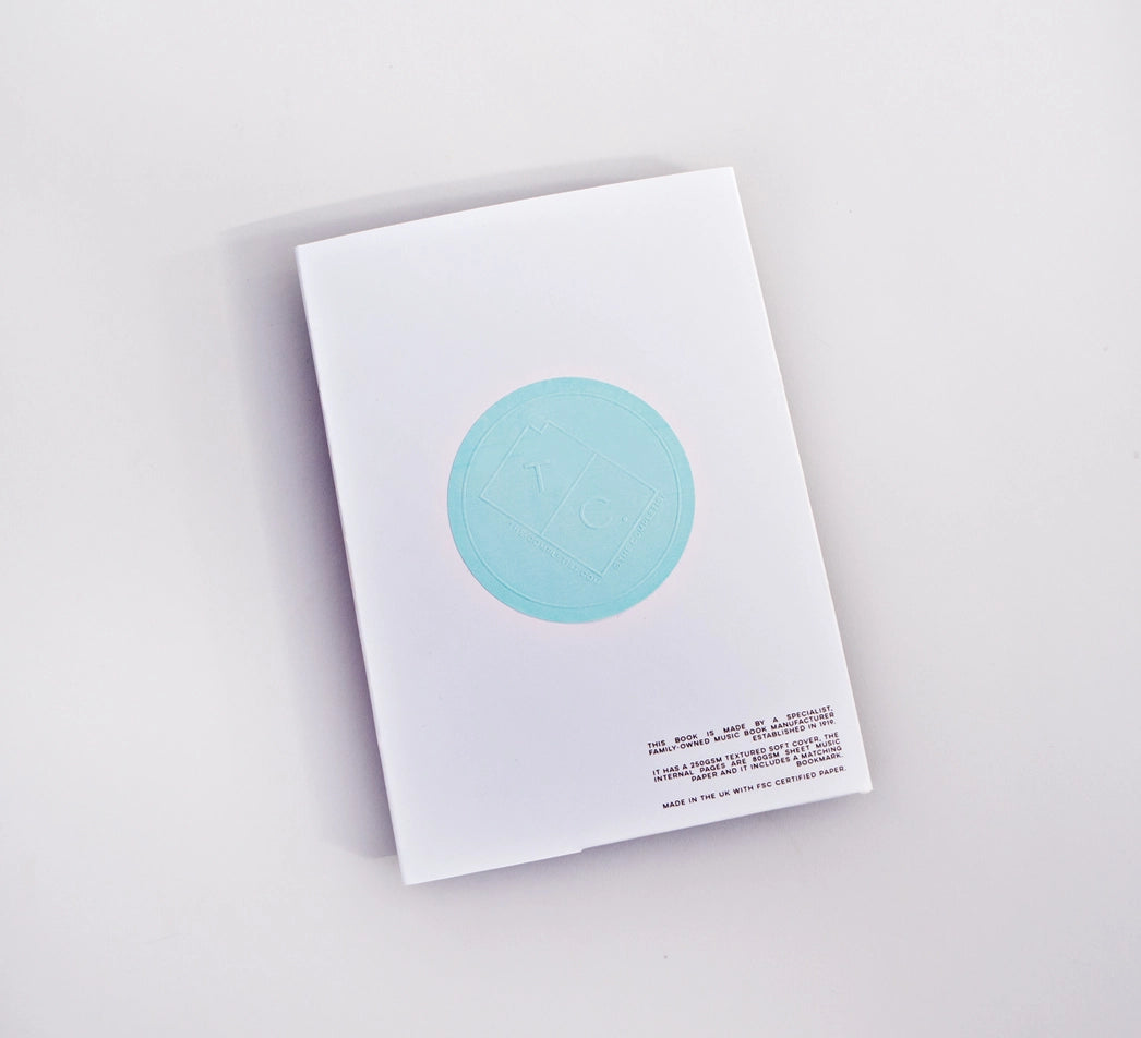 Terrazzo Shapes Lay Flat Notebook