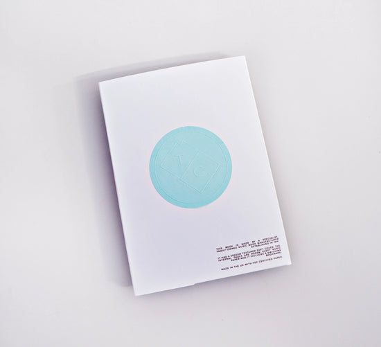 Terrazzo Shapes Lay Flat Notebook