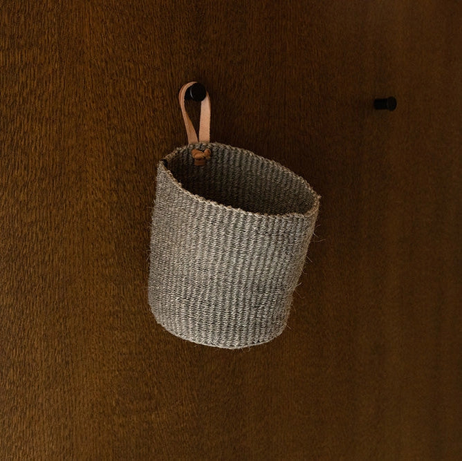 Kiondo Basket - Grey with Loop - X-Small
