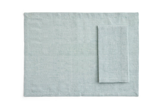 TAVOLO NAPKIN / PLACEMAT - SET OF 4 - SOFT GREEN
