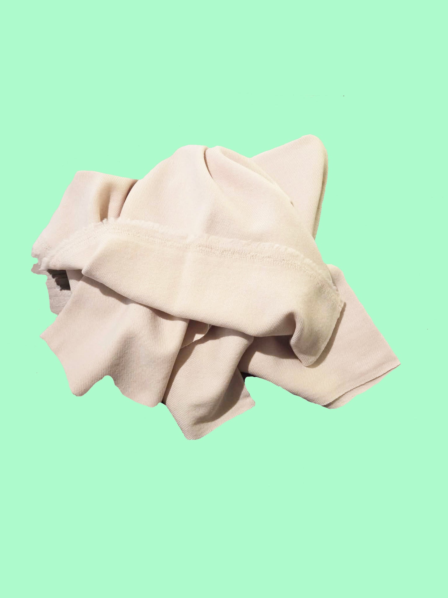 Classic Cashmere Scarf - Taped Eggnog