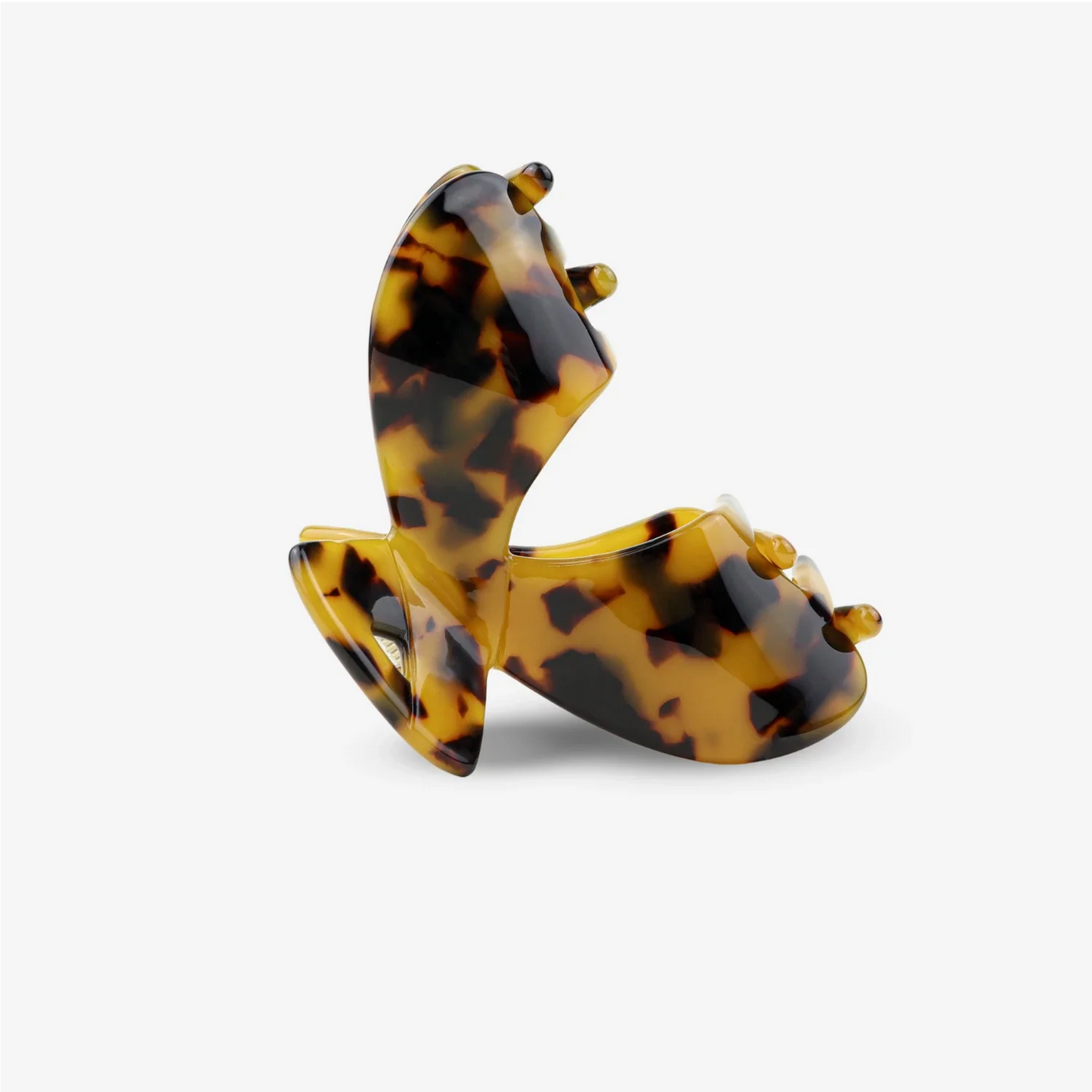 Hair Clip - Arc - Dark Cheetah